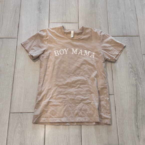 Bella Canvas Tops - Boy Mama T shirt size small